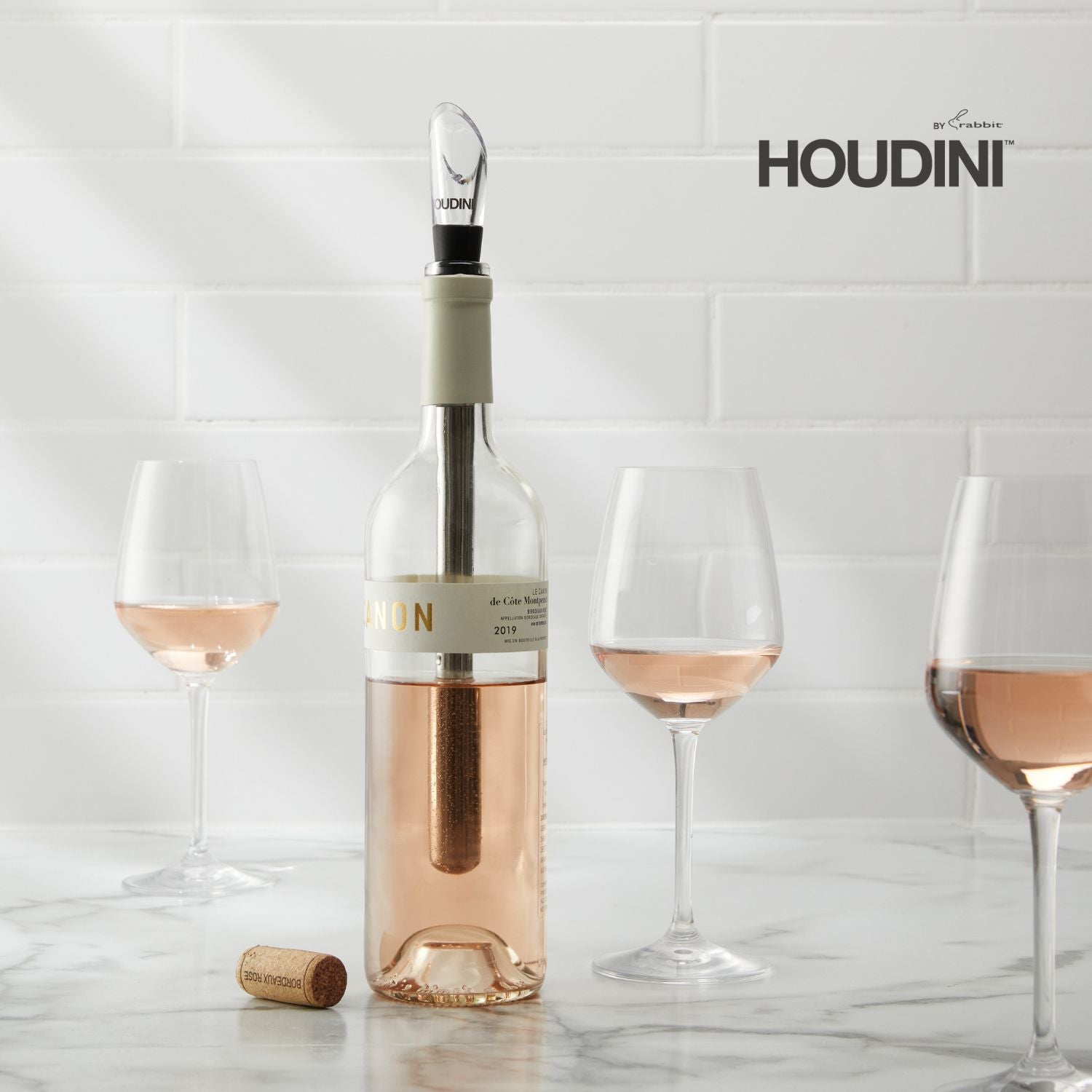 Houdini Wine Chiller and Pourer Stick