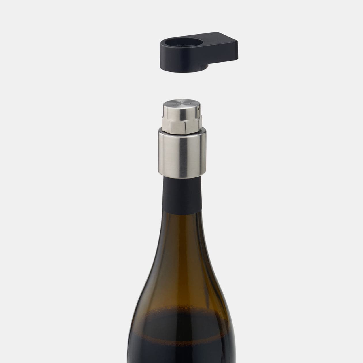 Wine Bottle Stopper & Stand