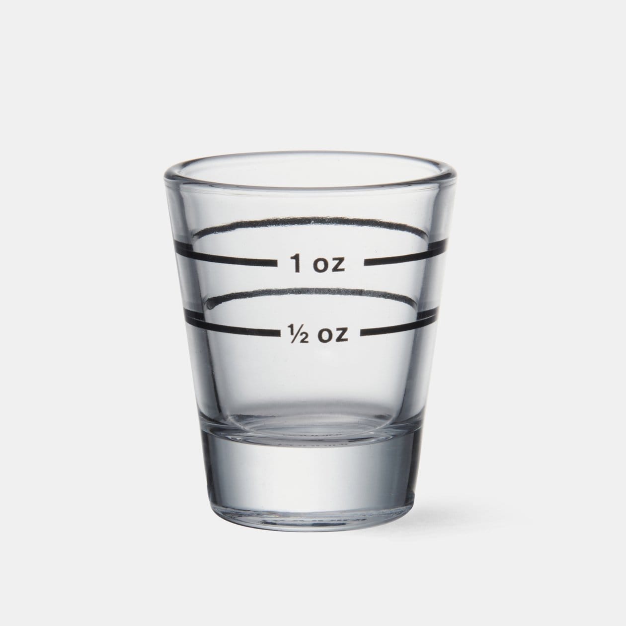 Shot Glass with Measurements