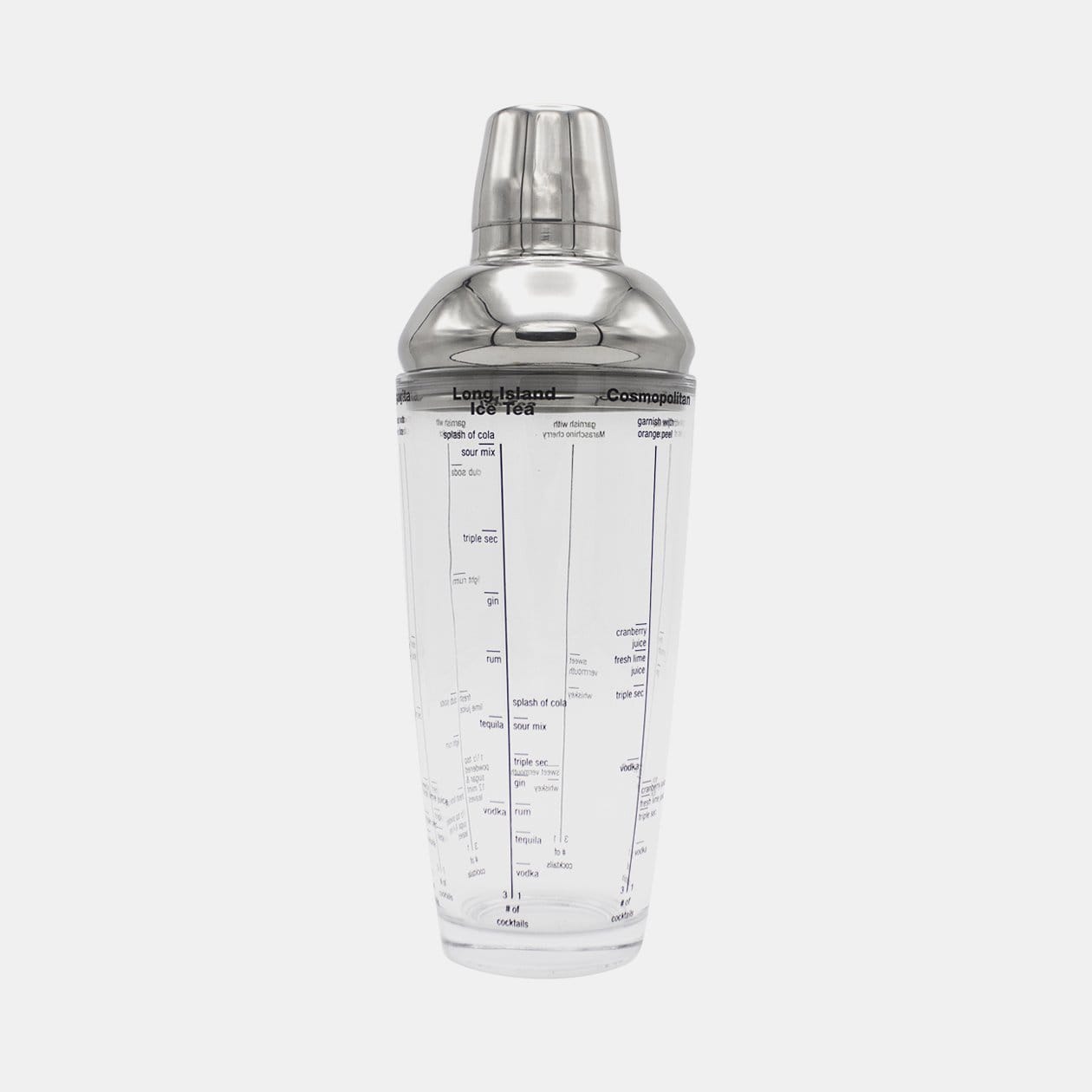 24oz Glass Cocktail Shaker