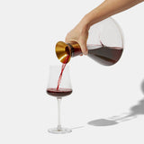 Glass Wine Decanter and Wood Base | RBT Barware – Rabbit Wine